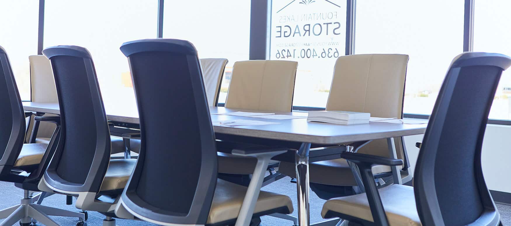 Conference Room at Fountain Lakes Storage