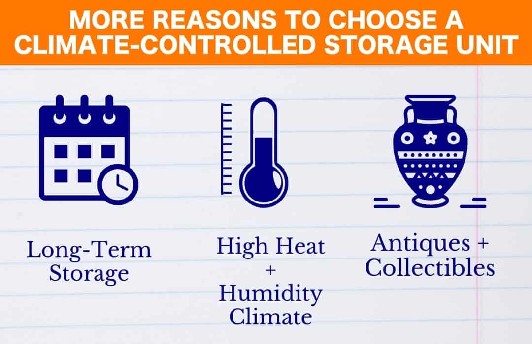 Benefits of Storing Items in ClimateControlled Self Storage