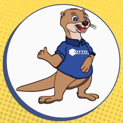 Otto the Otter: Otto Self Storage Mascot in Missouri