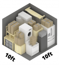 10x10 Storage Unit Size Guide Missouri